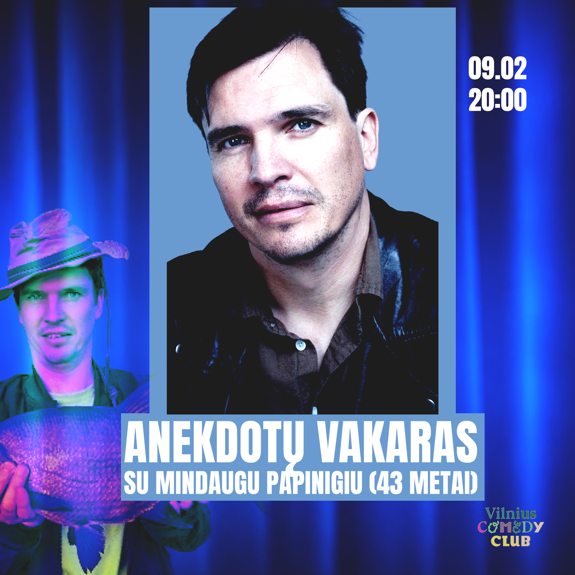 Anekdotų Vakaras su Mindaugu Papinigiu