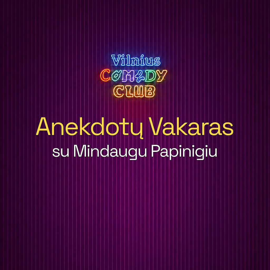 Anekdotų Vakaras su Mindaugu Papinigiu