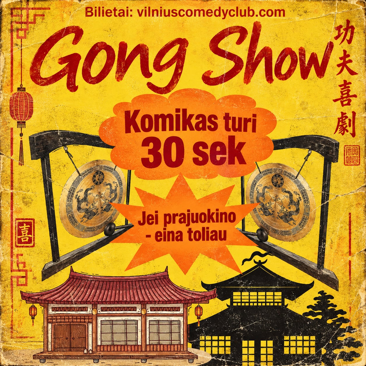 Gongų Stand up Šou